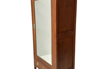 Arts & Crafts One-Door Armoire or Wardrobe Onder den Sint Maarten Style, 1900s
